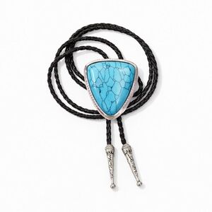 New! Bloom Social Turquoise Bolo Lariat Western Necklace (3032)